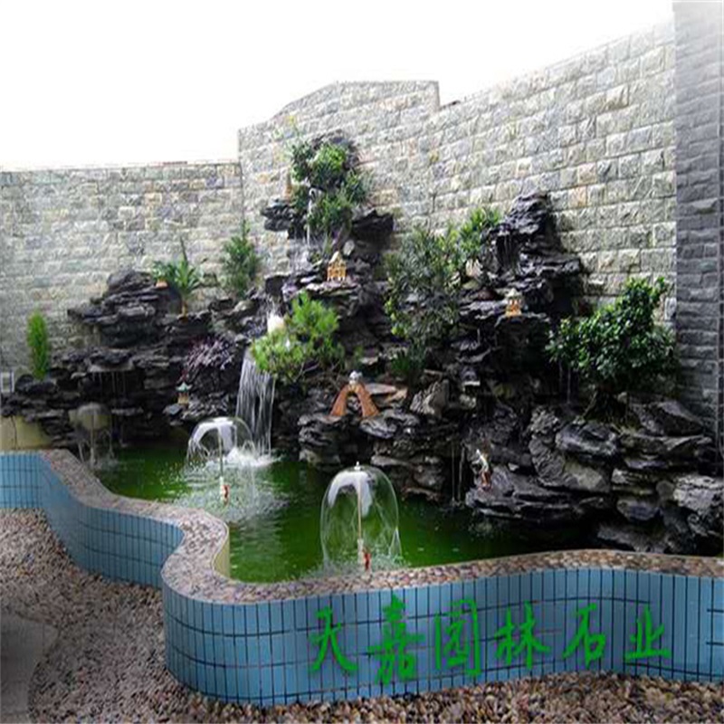 湖南小庭院水景设计