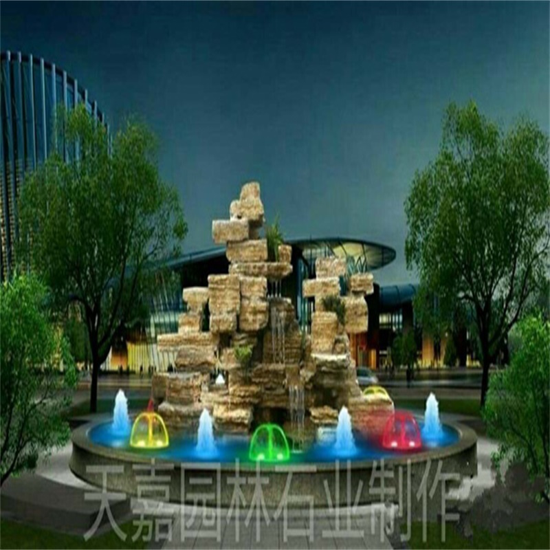 湖南水幕墙喷泉设计